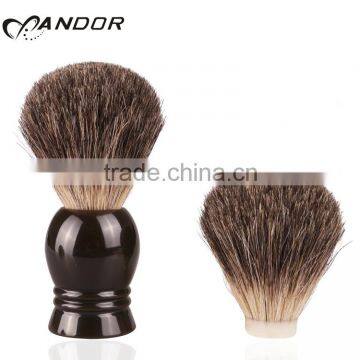 Men Wated Mixed Badger Knots Shaving Brush Knot With Wholesale Price photo-2