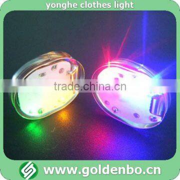 14 years for flashing LED clothing decoration light