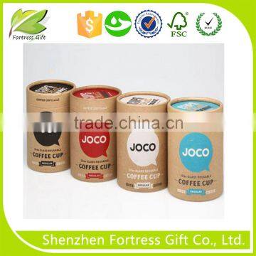 environmental coffee kraft paper tube