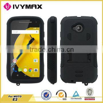 For Motorola E2 Case Silicone pc Back Cover Case