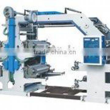 Plastic 4 color flexo printing machine