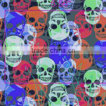 skull print spandex fabric 2013