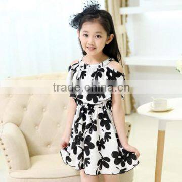 2015 new fashion children girl flower dress