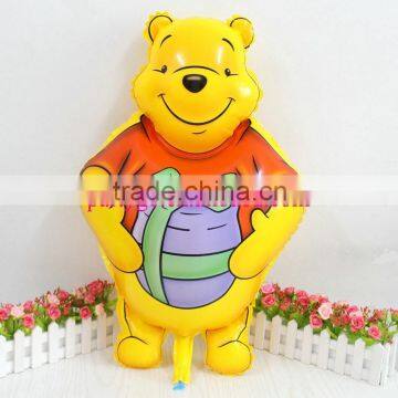 New arrived 83*48 cm Winnie balloon cartoon balloon for kid toys party/birthday decoration foil helium balloon