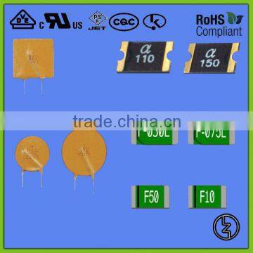 Fuses Manufacturer PPTC Resettable Fuses