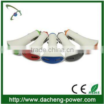 5V 2.1A Fan Shape Design Usb Batteries Charger for Iphone 5