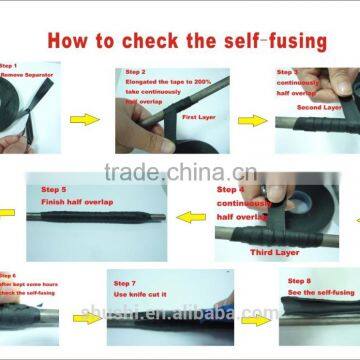 Low Price Self Amalgamating Insulation Tape SHUSHI 10# 1kV photo-4