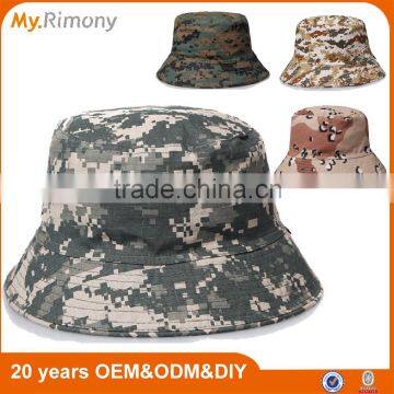 Camo color custom bucket hat
