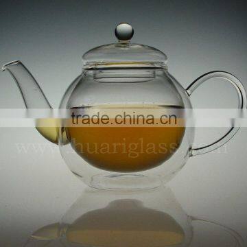 Double Wall Glass Teapot