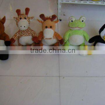 promotional&cute Plush Christmas 5-animal Toy