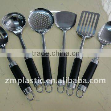 2015 Hot Sale Wholesale Colorful Nylon Kitchen Utensils Set Non-stick Pan FDA/LFGB/CE Eco-friendly and Food Garde