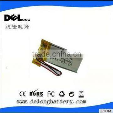 701535 300mah 3.7v rechargeable lipo battery