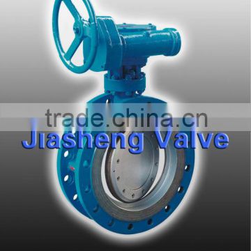 flange type SS304 butterfly valve PN16 china