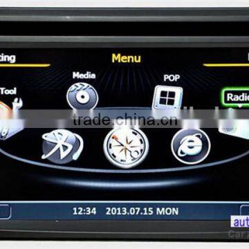 Autostereo Car Radio Enteretainment System for Qashqai Car DVD GPS iPod 3G WiFi Bluetooth Phonebook