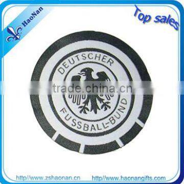 2014 custom woven labels souvenir free sample