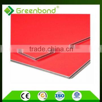 Greenbond Glossy Surface Colored Interior acp Wall Cladding Sheet