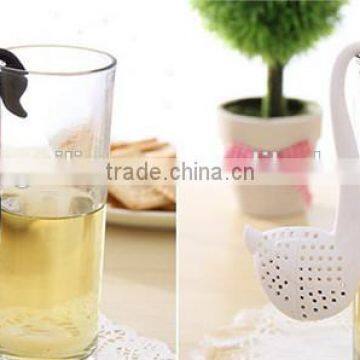 Unique Swan Shaped Tea Infuse/ Silicone Tea Makers Infusers