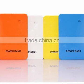 portable candy touch screen power bank 10000mAh