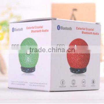 Cheap Gift Crystal Snowball Bluetooth Speaker With TF Card photo-4