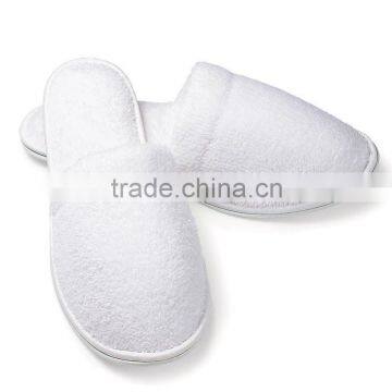 Closed toe hotel slippers/ spa slippers/ velvet slippers for hotel