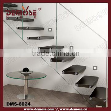 modern staircases/open staircase/floating stair kits