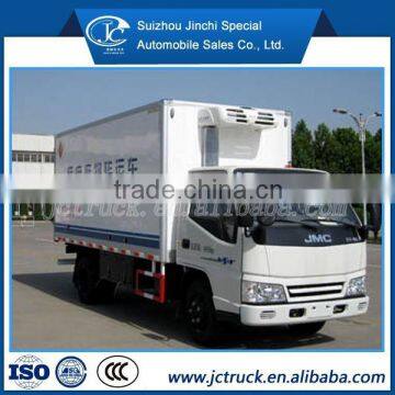 Medical waste transfer truck/waste compactor trucks JMC4X2 used garbage compactor truck