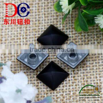 Black Square Shape Alloy Fashion Jeans Rivet for Ciothing Accessory photo-3