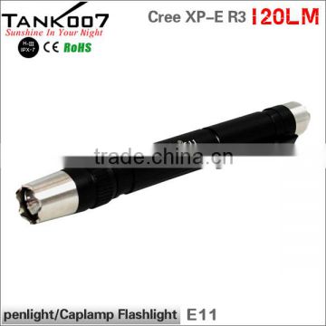 Tank007 best 120 lumen doctor LED pen light flashlight torch