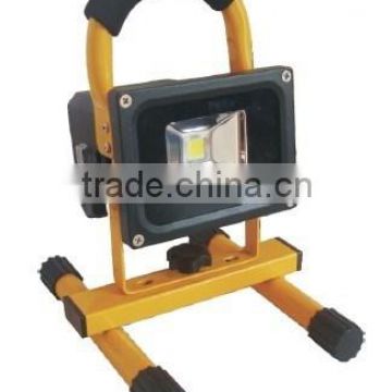 RECHARGABLE LED work LIGHT with adapter COB 10W/20w IP65 CE EMC