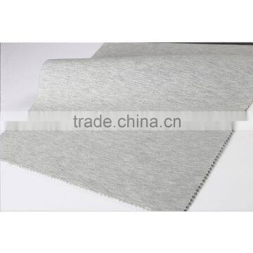 China Customized Polyester Rayon Garment Hemp Grey Scuba Knit Fabric photo-2