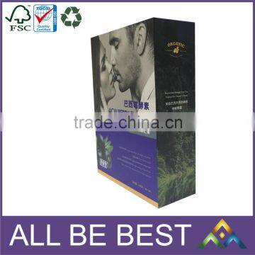 2016 new design food grade best quality paper box for nuts