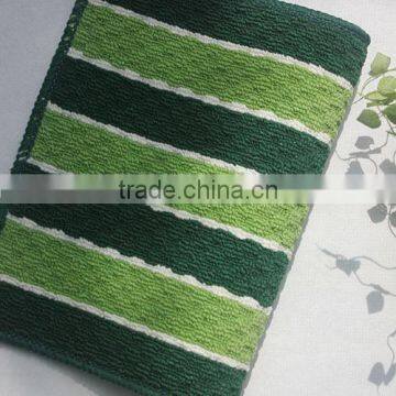 PP jacquared pattern pvc anti slipping mat