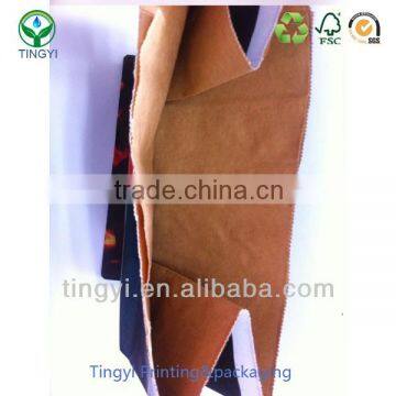 cusotm high quality kraft paper bags for charcoal