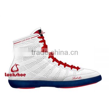 Black Wrestling Shoes, Comfortable Boxing Shoes, High Top Breathable Boxing Shoe photo-4