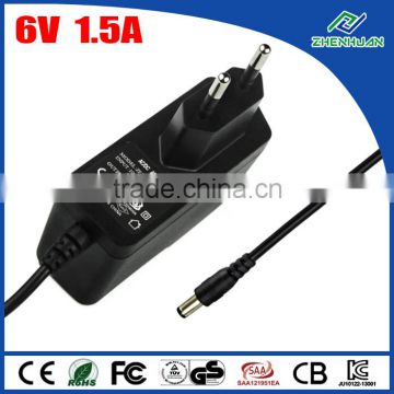 high quality ac adapter ktec ac to dc power supply 6v