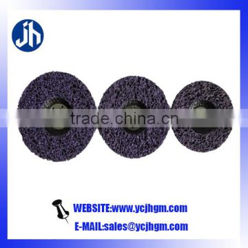 cup style poly-web abrasive disc for all kinds of surface