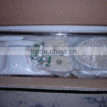 Soap Dish Also Toiletbrush Holder Blue Color Ceramic Bathroom Sanitary Set photo-5