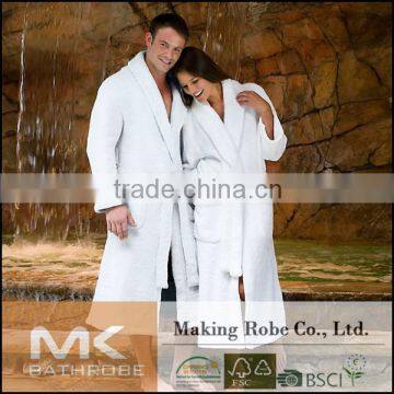 100% Cotton Velour Terry Robes Five Star Hotel Quality Bathrobe Hooded Bathrobes For Women