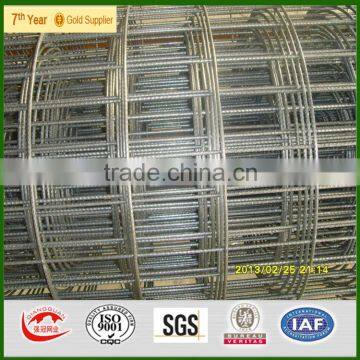 Factory professional hot sale high quality reinforcing welded mesh/ribbed welded mesh/brc welded wire mesh panel