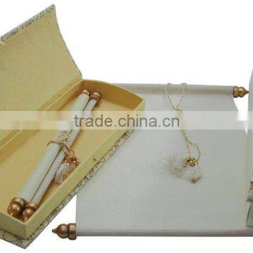 scroll wedding invitations party supplies birthday anniversary invitation scrolls customized wedding cards scroll box invitation