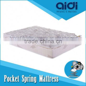 100% Natural Latex Knock-Down Rolled Mattress Good Night Pocket Spring Mattress