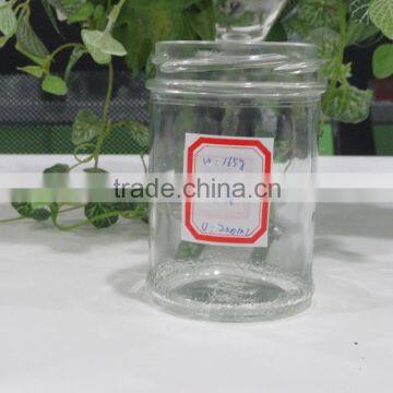 glass jar with different size