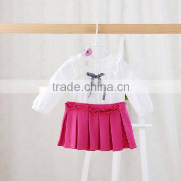 2016 china wholesale birthday hand made baby girl party dress/wedding dress for baby girl