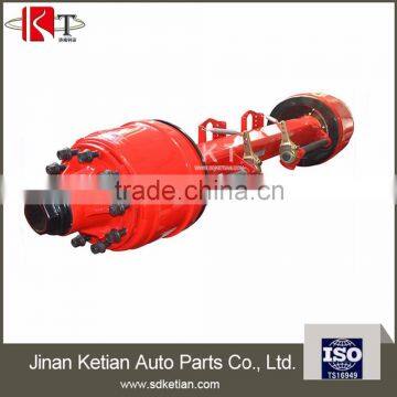 American type FUWA Axle For Semi Trailer ,Truck Spare Parts