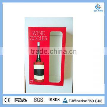 colour plastic ice wine cooler