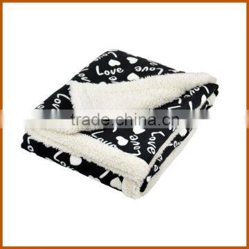 China Sale Dot Pattern Cozy Square Baby Blanket