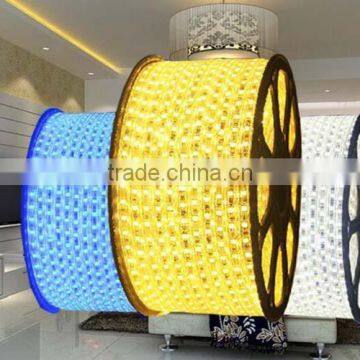 100m/roll led strip light 220-240v Rope Light With CE RoHS Certification Wateproof Flexible LED Rope Light