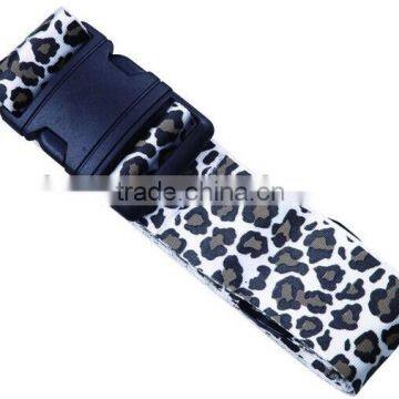 fashionable leopard print luggage belt luggage strap