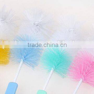 Hot Selling 2PCS Milk-Bottle Cleaning Brush/baby Bottle Cleaning Brush photo-2