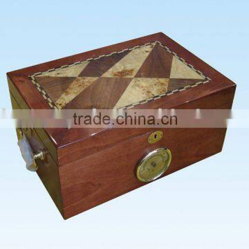 wooden cigar humidor